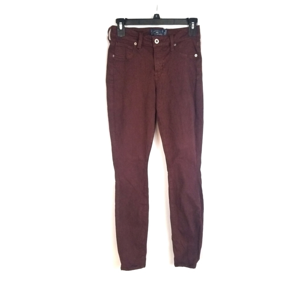3/$25 Lucky Brand Size 2 Brooke Legging Jeans Red